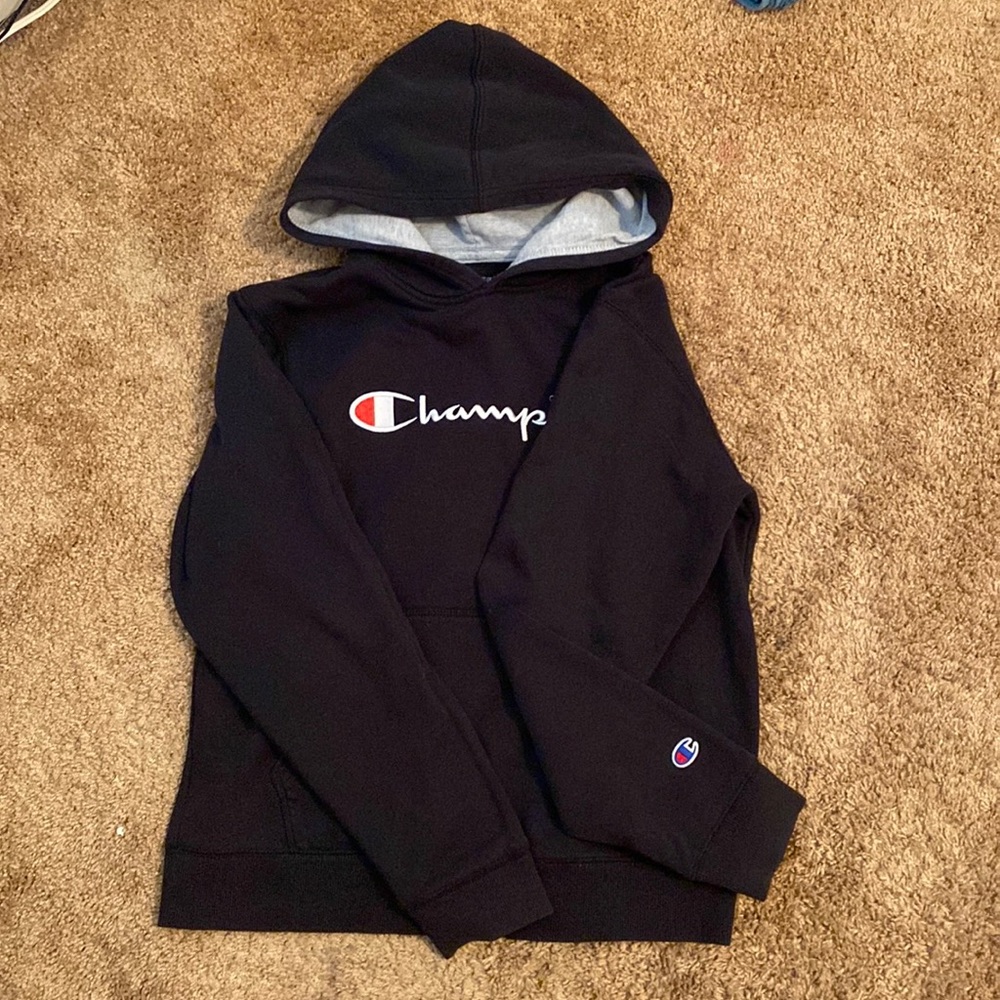 Black Champion Hoodie.